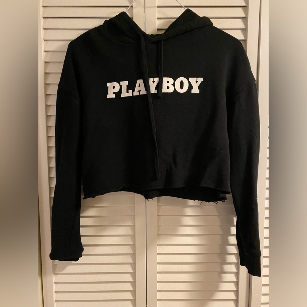 Women playboy hoodie , size s